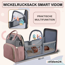 Lade das Bild in den Galerie-Viewer, Wickelrucksack Smart Vidom - Unterwegs mit Stil und Komfort (20% Rabatt)
